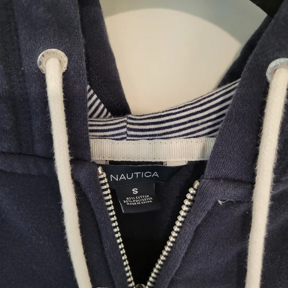 Nautica Hoodie Bundle Blue and Gray 2 Pack. Small. # 21 - 22 - Picture 4 of 6